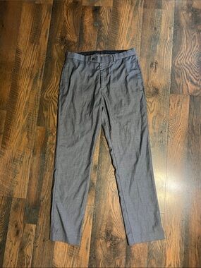 Calvin Klein Men's Grey Dress Pants